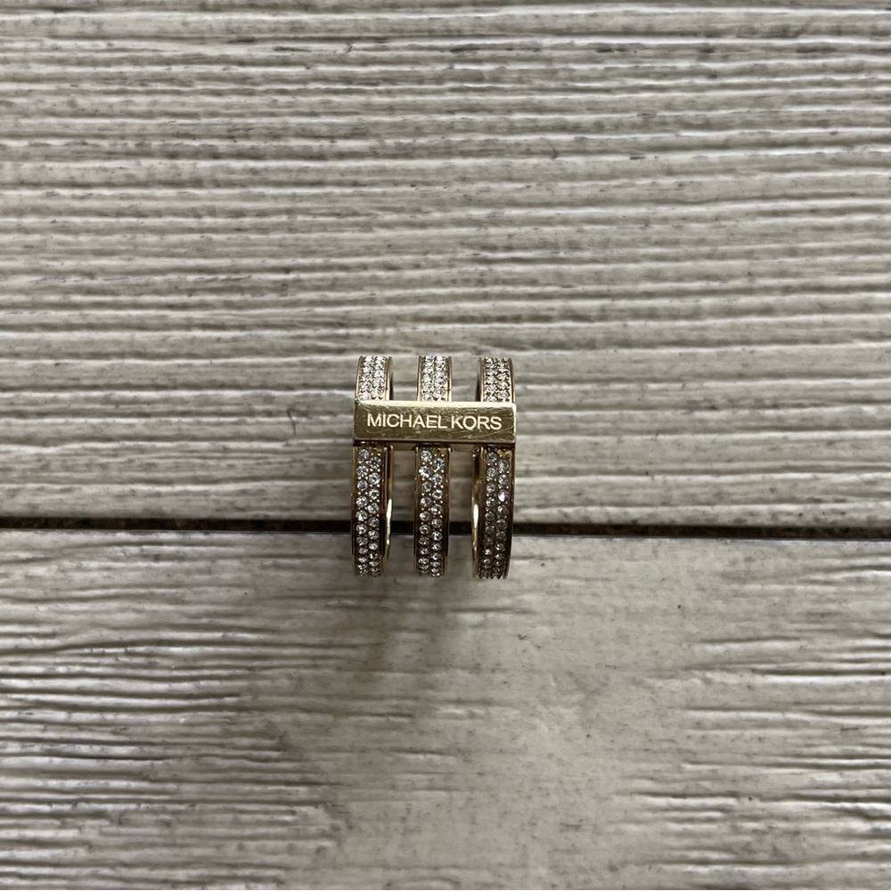 Michael Kors Tri-Stacked Ring